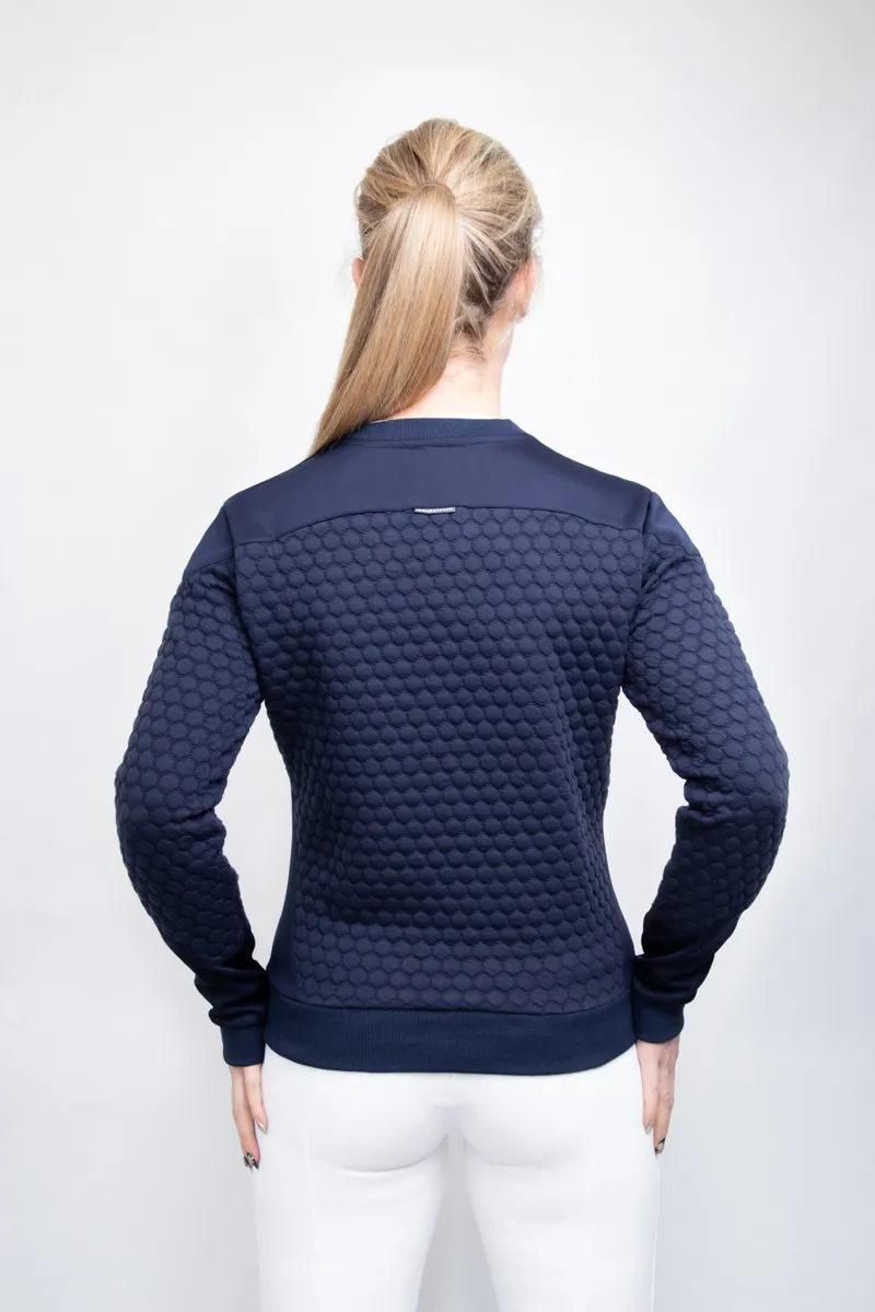 Coldstream Foulden Sweater - Navy-3